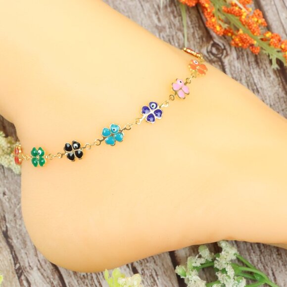 "Dainty Anklet for Women – Elegant Everyday Jewelry & Perfect Gift | MLCRC1727 - Picture 6 of 10